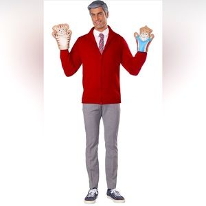 Mr Rogers Costume- Standard Size (Up to XL)